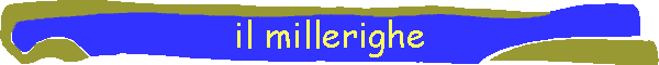 il millerighe