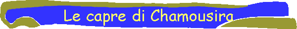 Le capre di Chamousira